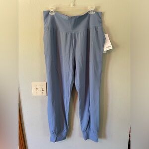 NWT Athleta Salutation jogger. Size XL. Cornflower blue.
